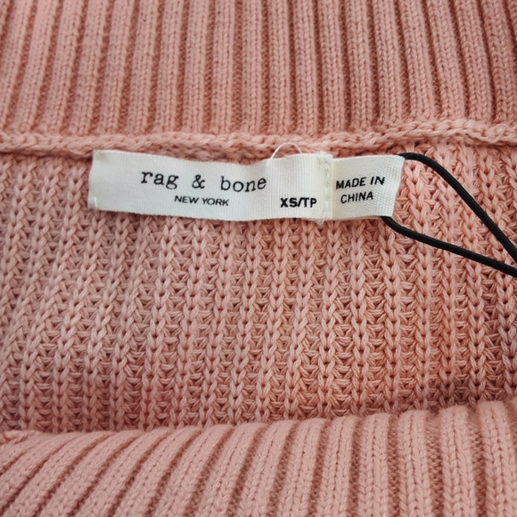 Rag & Bone Dawn Pink Knit Sweater Womens Small - Picture 8 of 11